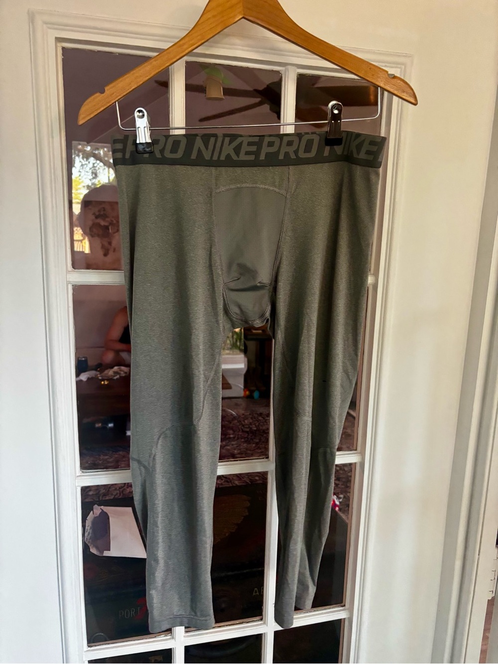 Nike Dri-FIT Gray Athletic Top